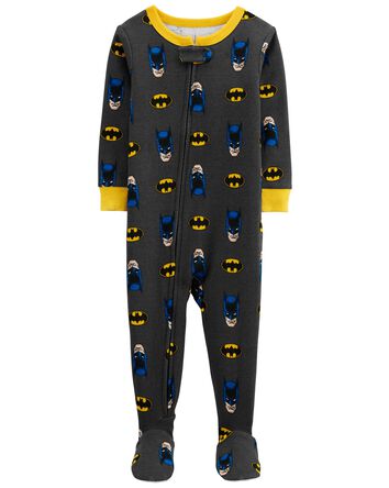 Baby 1-Piece BatmanTM 100% Snug Fit Cotton Footie Pajamas, 