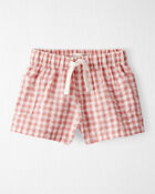 Baby Gingham Shorts Made With Organic Cotton, image 1 of 5 slides
