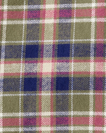 Baby Boy Plaid Cotton Long-Sleeve Button-Down Shirt, 