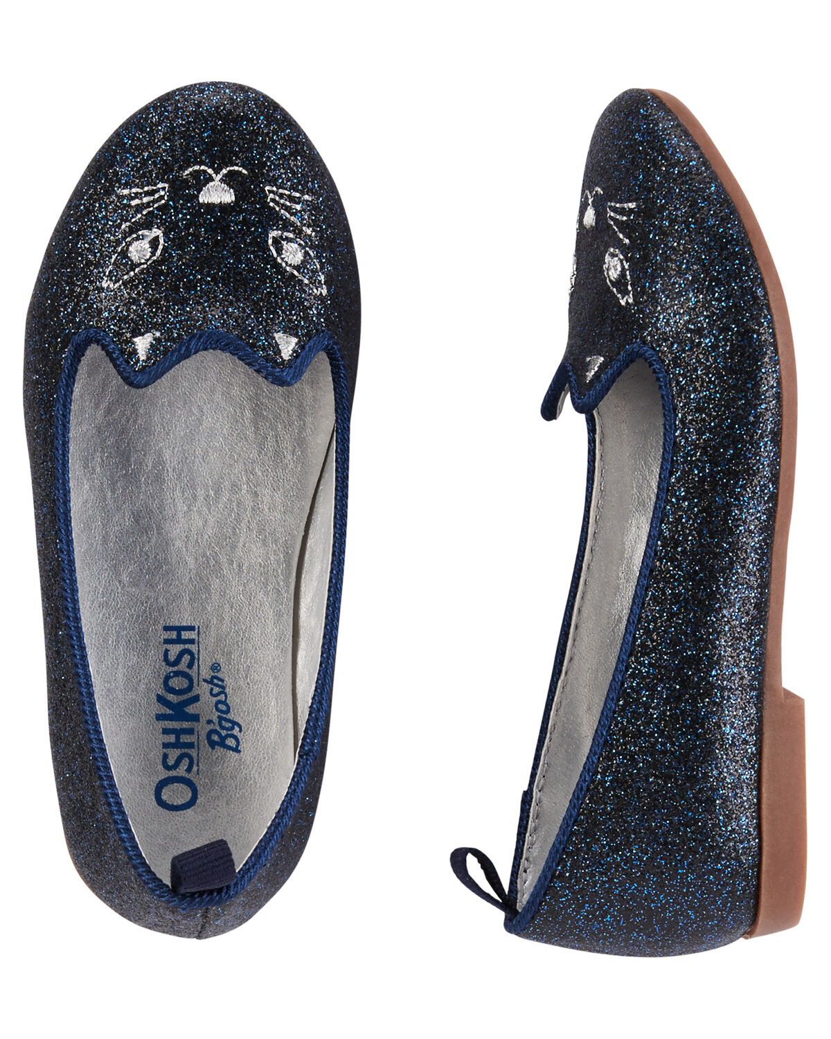 Navy Toddler OshKosh Cat Ballet Flats