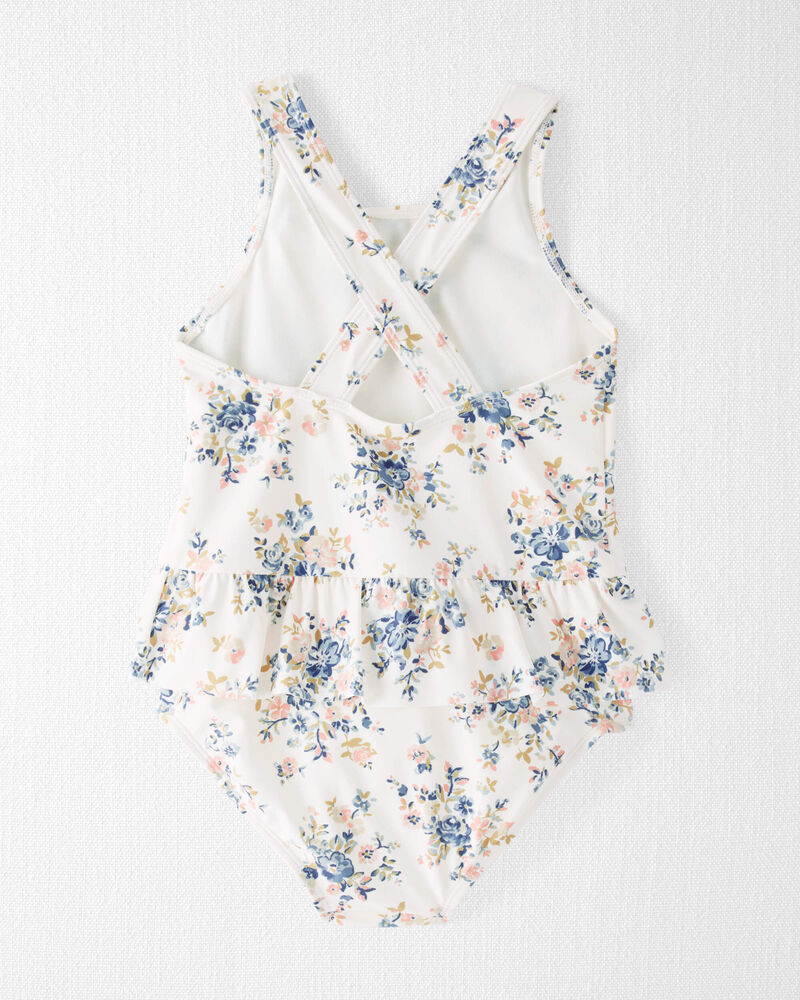 Toddler Recycled Ruffle Swimsuit, image 2 of 6 slides