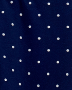 Kid Cotton Polka Dot Stretch Leggings, image 2 of 4 slides