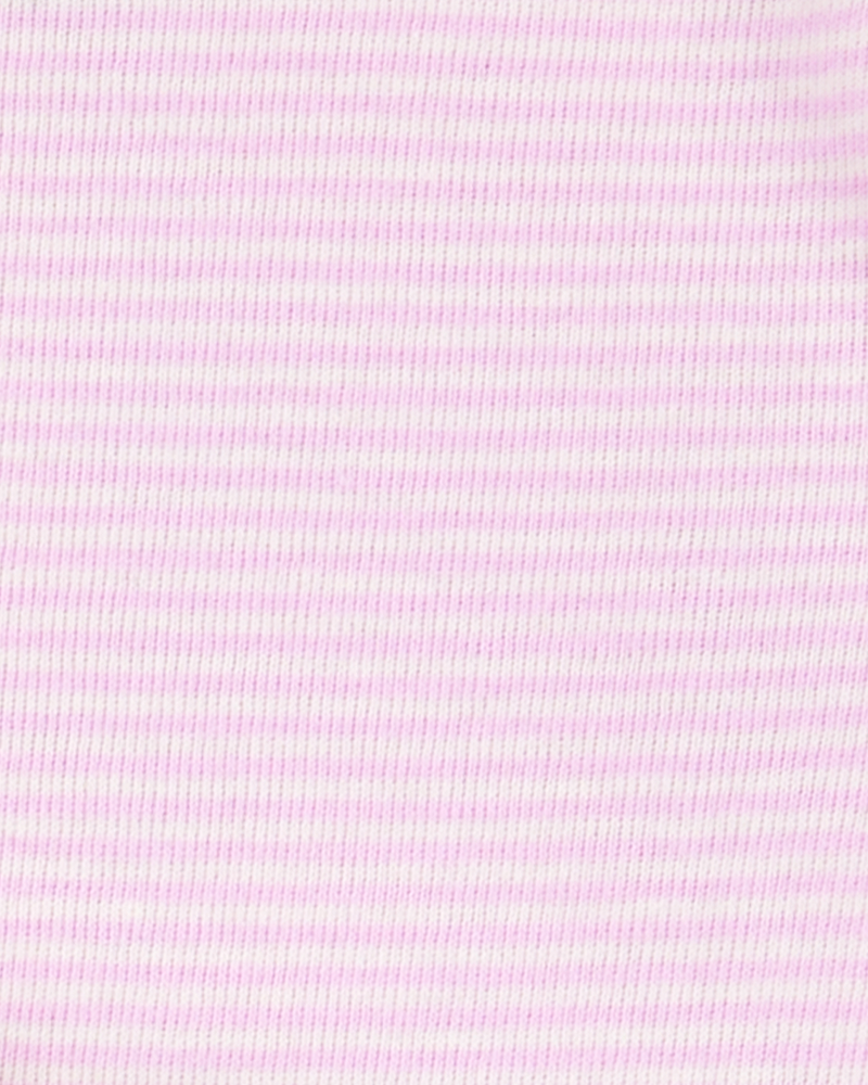 Baby Girl 5-Pack Floral Polka Dot Short-Sleeve Bodysuits, image 2 of 7 slides