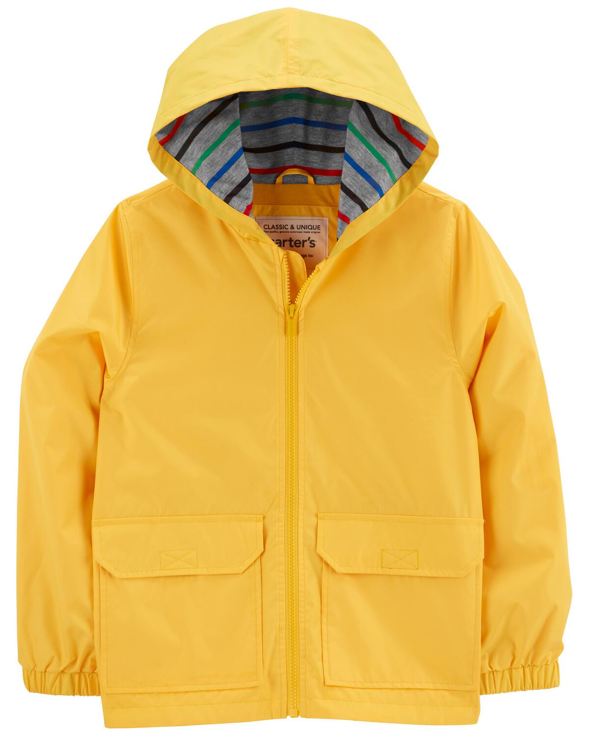 Yellow Kid Carter's Rain Coat
