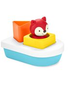 Zoo Sort & Stack Boat Baby Bath Toy, image 1 of 8 slides