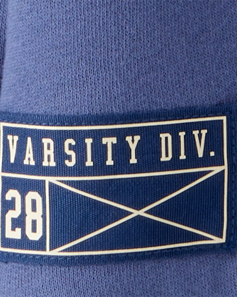 Boys Color-Block Pullover Sweatshirt - Blue, image 2 of 3 slides