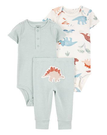 Baby Boy 3-Piece Dinosaur Little Character Set®, 