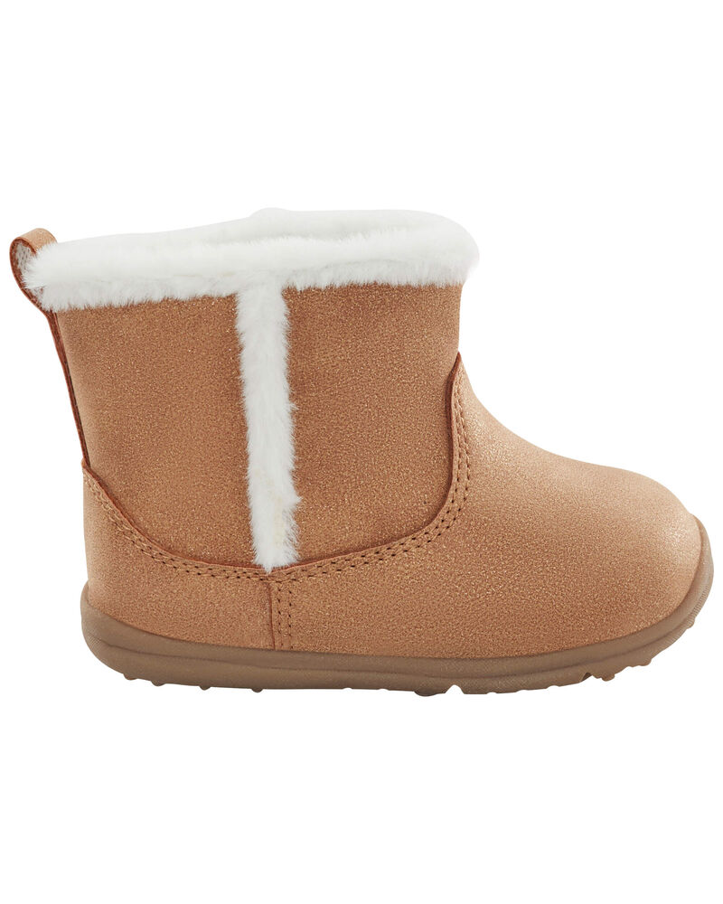 Baby Easy Step Sherpa Winter Boots, image 2 of 7 slides