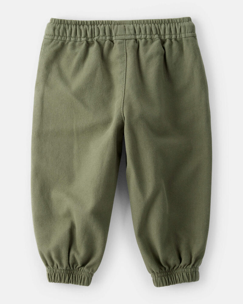 Baby Boy Herringbone Fashion Pants - Green, image 2 of 4 slides