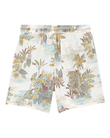 Kid Palm Tree Print Knit Short, 