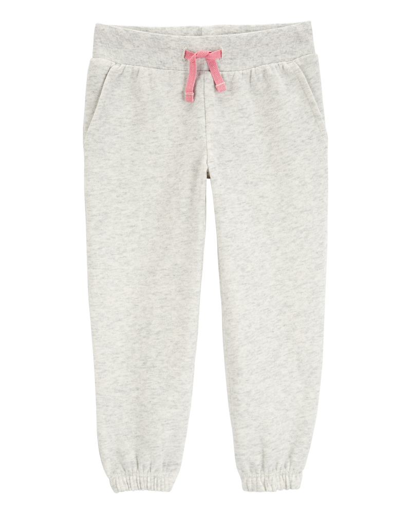 Toddler Pull-On Fleece Joggers, image 1 of 4 slides