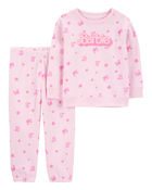 Toddler 2-Piece Barbie Sweatshirt & Pant Set, image 1 of 2 slides