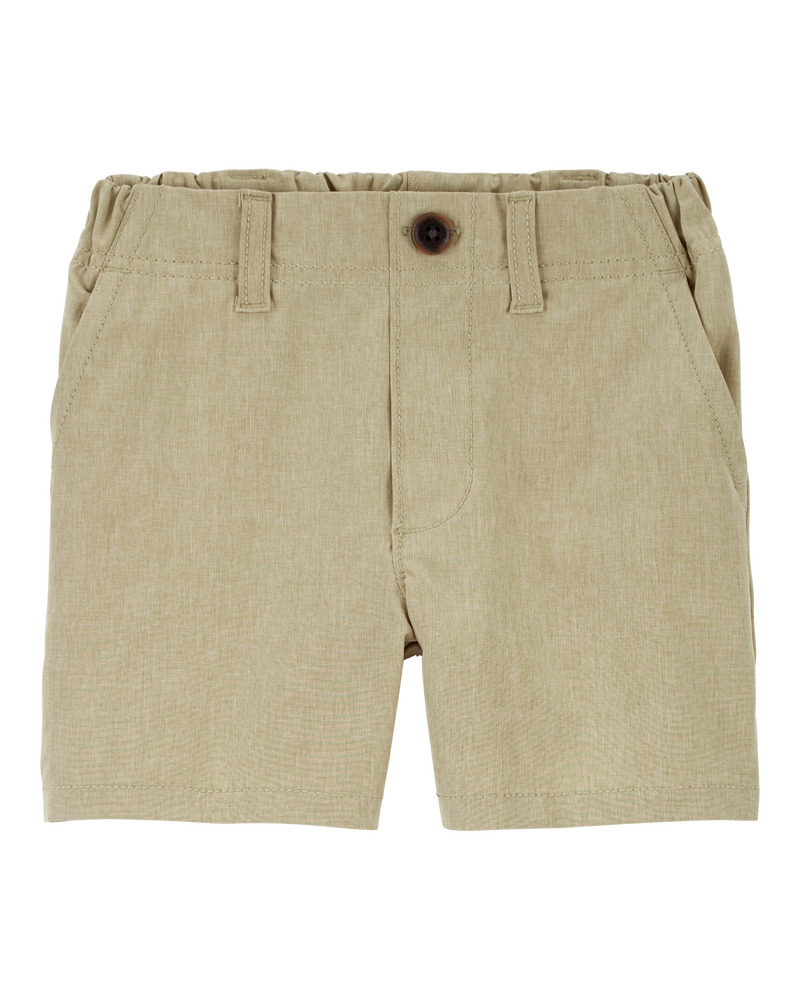 Toddler 2-Pack Lightweight Uniform Shorts in Quick Dry Active Poplin, image 2 of 2 slides