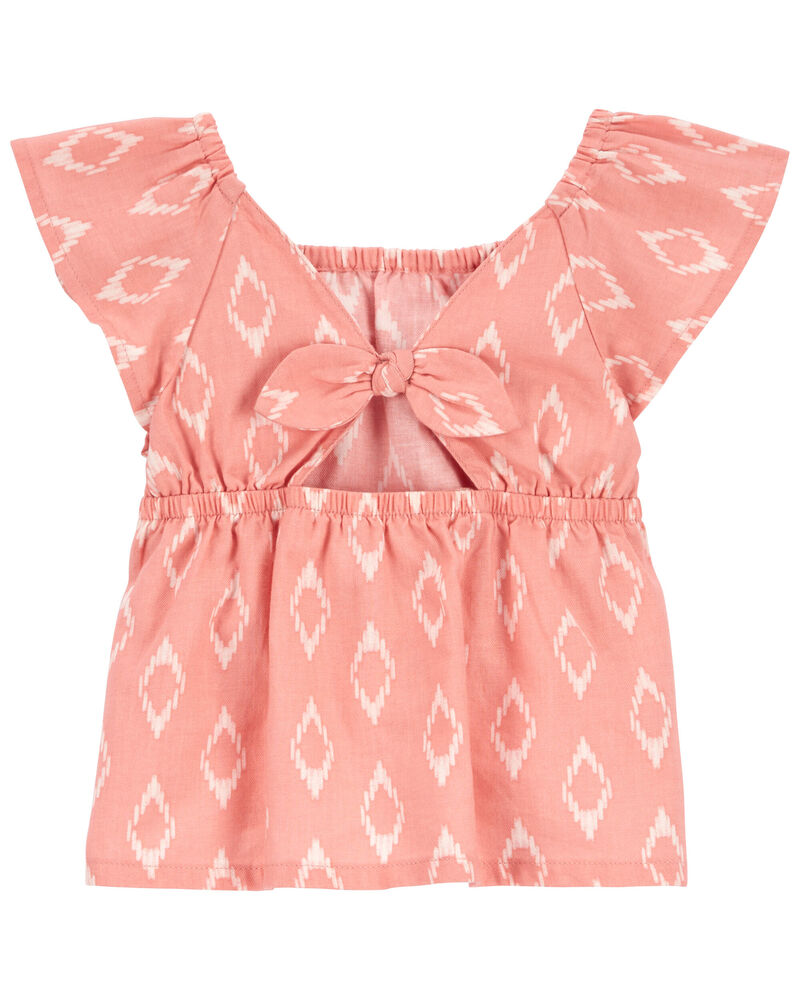 Toddler 2-Piece Linen Outfit Set, image 2 of 4 slides