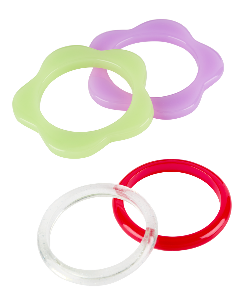 4-Pack Bangle Bracelets, image 1 of 1 slides