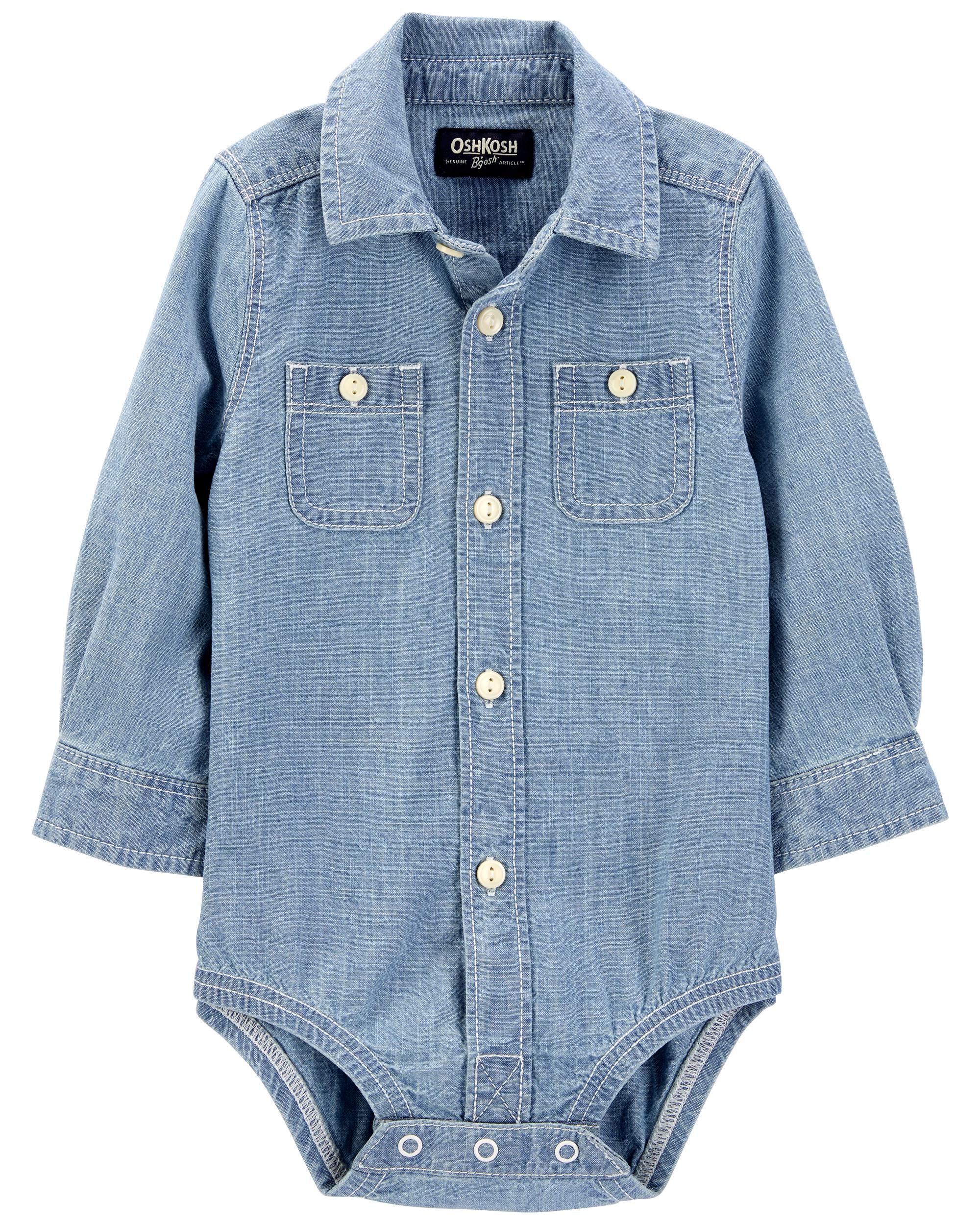 Baby Classic Button-Front Bodysuit
