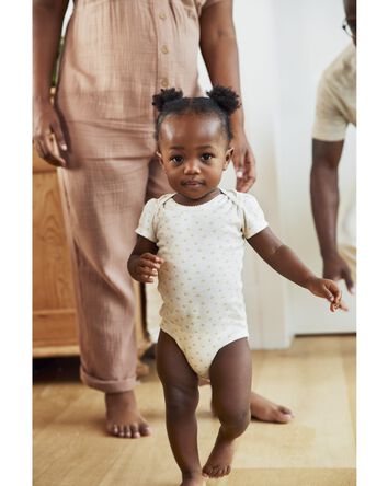 Baby 5-Pack Short-Sleeve Bodysuits, 