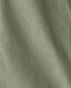 Kid Short-Sleeve Button-Down Pocket Shirt - Green, image 2 of 3 slides