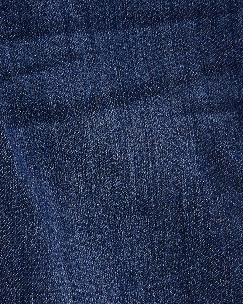 Toddler Dark Blue Wash Super Skinny-Leg Jeans, image 3 of 5 slides