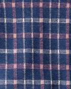 Baby Girl Plaid Print Knit Skort - Navy/Blue, image 3 of 4 slides
