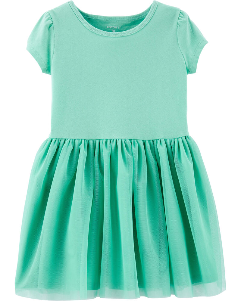 Baby Tutu Jersey Dress, image 1 of 4 slides