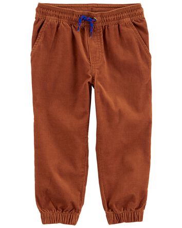 Toddler Pull-On Corduroy Joggers, 