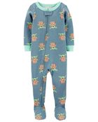 Toddler 1-Piece Star Wars™ 100% Snug Fit Cotton Footie Pajamas, image 1 of 2 slides