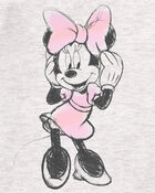 Kid Minnie Mouse Tee - Grey, image 2 of 2 slides