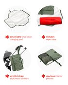 Pronto Signature Changing Station - Sage, image 3 of 6 slides