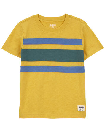 Toddler Striped Pieced Tee, 