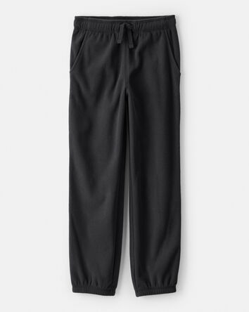 Boys Fleece Joggers - Black, 