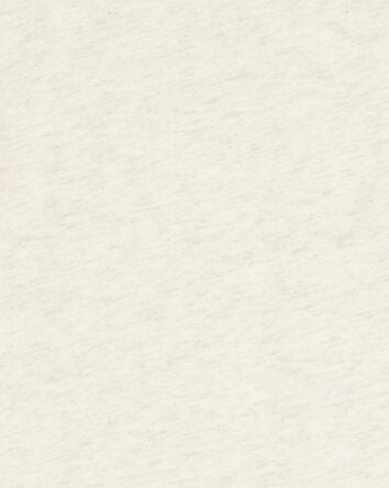 Kid Pocket Henley Tee - Cream, 