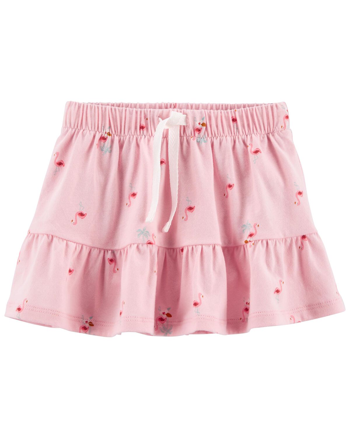 Pink Baby Flamingo Skort