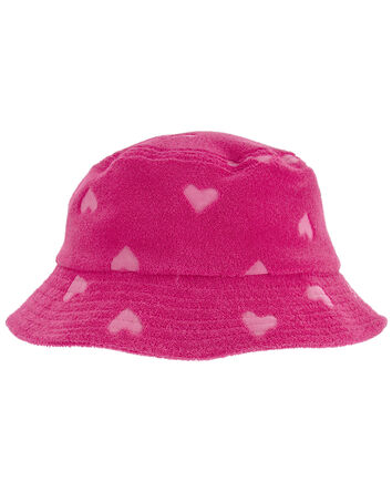 Toddler Heart Bucket Hat, 