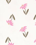 Toddler Floral Short-Sleeve Tee - Ivory, image 2 of 3 slides