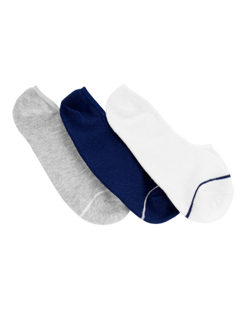 Kid 3-Pack No-Show Socks, 