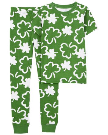 Kid 2-Piece St. Patrick's Day 100% Snug Fit Cotton Pajamas, 