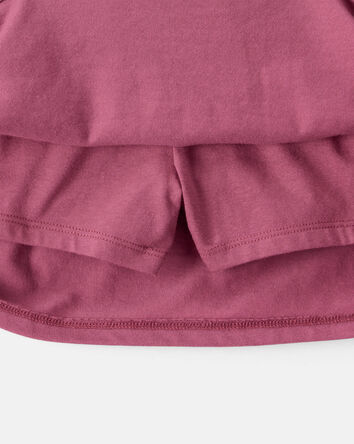 Kid 2-Piece London Short-Sleeve Top & Skirt Set - Pink, 