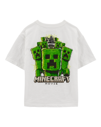 Kid Minecraft Short-Sleeve Graphic Tee - White, 