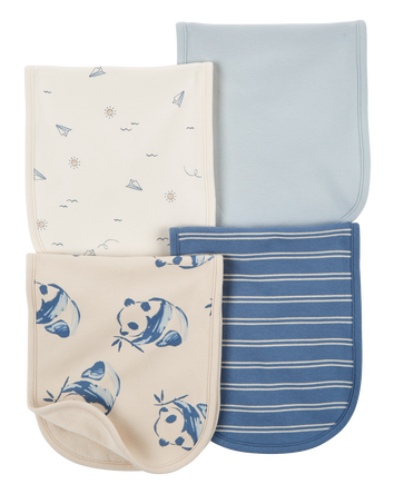 Baby 4-Pack Burp Cloths, 