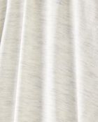 Baby Solid 2-Way Zip PurelySoft Sleep & Play Pajamas - Grey, image 3 of 6 slides