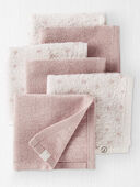 Rosebud - Baby 6-Pack Organic Cotton Washcloths