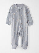 Seagull Print - Baby Organic Cotton Sleep & Play Pajamas
