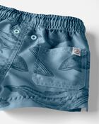 Baby Recycled Whale Swim Trunks, image 3 of 4 slides