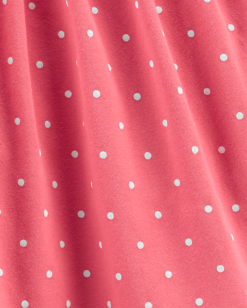 Kid Polka Dot Jersey Skort, image 3 of 4 slides