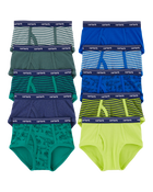 Kid 10-Pack Cotton Briefs Underwear
, image 1 of 2 slides