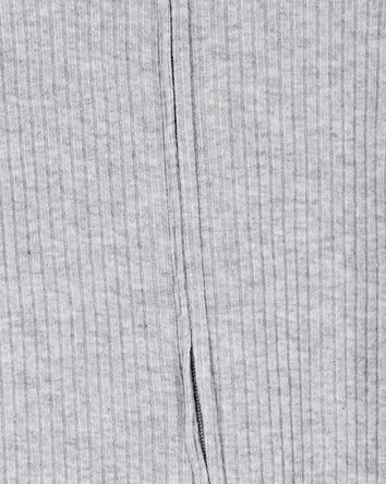 Baby 2-Way Zip Ribbed Sleep & Play Pajamas, 