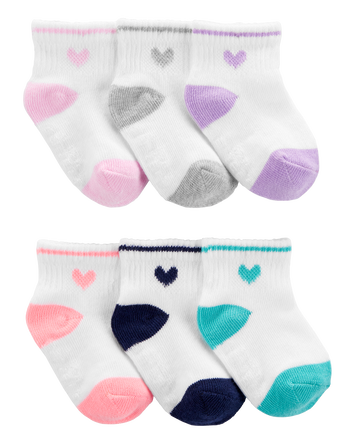 Baby 6-Pack Crew Socks, 