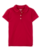 Toddler Jersey Uniform Polo, image 1 of 3 slides