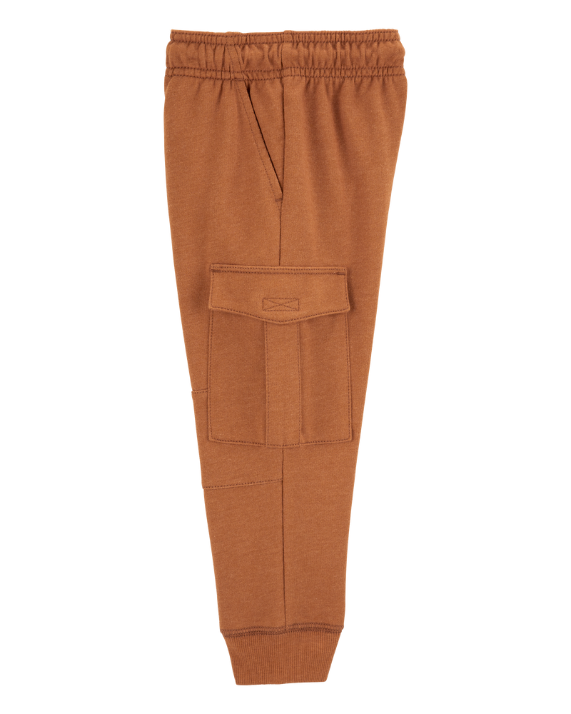 Baby Pull-On Knit Cargo Pants, image 3 of 5 slides